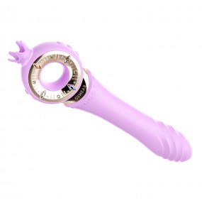 MIZZZEE Crown G-spot Vibrator (Chargeable - Purple)